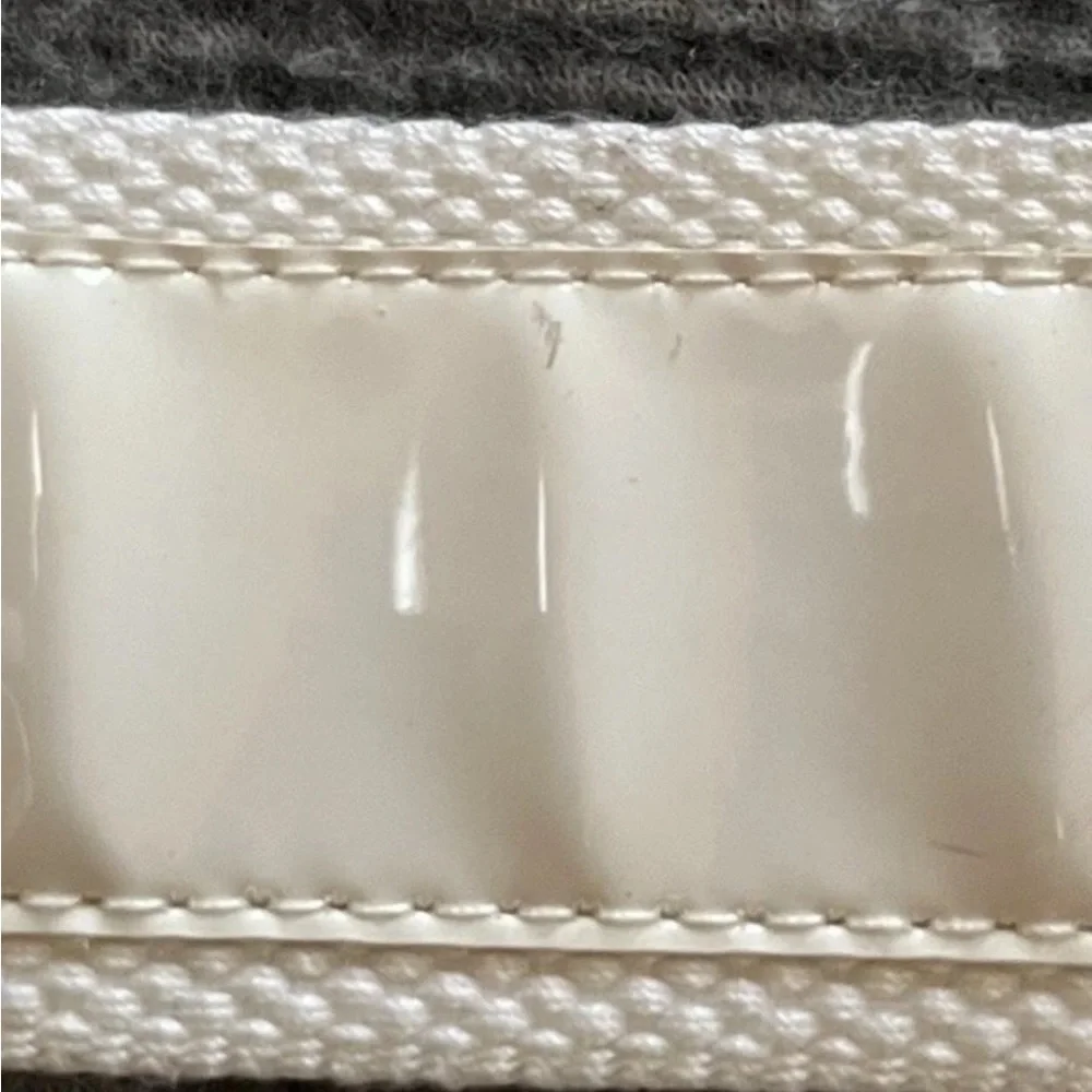 Armani Exchange Jeweled Buckle White Belt Women Size Small
